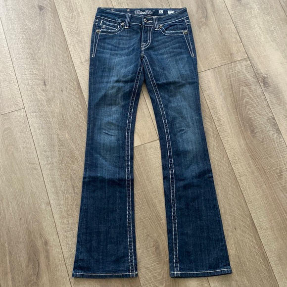 Miss Me Boot Cut Jeans - Picture 1 of 5